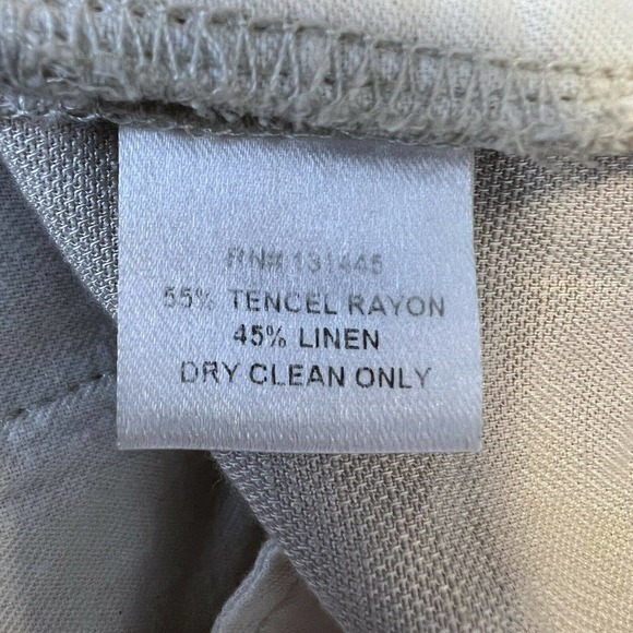 WHiT Linen High Waist Shorts Size 6 - Picture 5 of 5